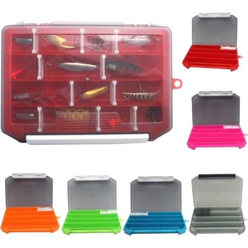 Fishing Tackle Box Storage Tray with Removable Dividers Fishing Lures Hooks Accessories Organizer Holder Jy20 21 Dropshipping