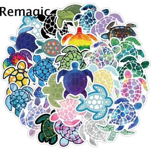 41pcs Sea Turtles Funny stickers packs anime 90s anime paster cosplay scrapbooking diy phone laptop decoration gifts