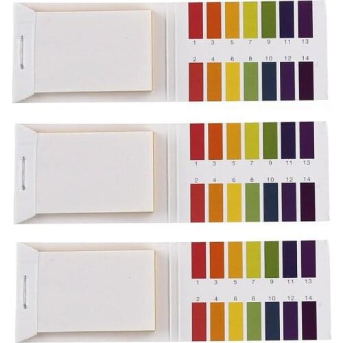 80 Strips/pack PH 1-14 PH Test Paper Litmus Test PH Tester Urine Saliva Acidity Test Strips With Control Card Measurement Tools