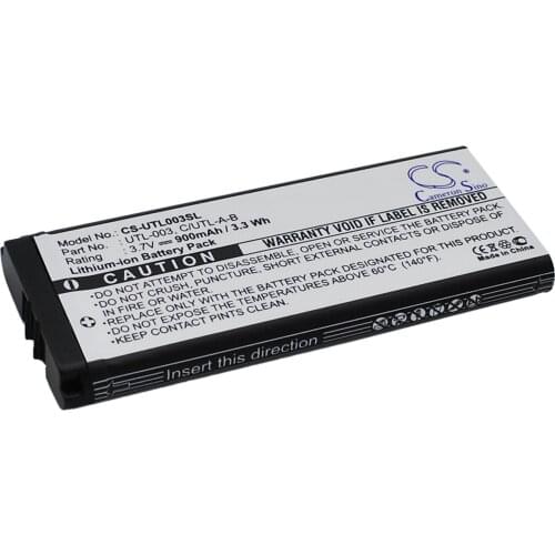 2021 Battery For Nintendo C/UTL-A-BP DS XL,DSi LL,DSi XL,UTL-001 900mAh / 3.33Wh