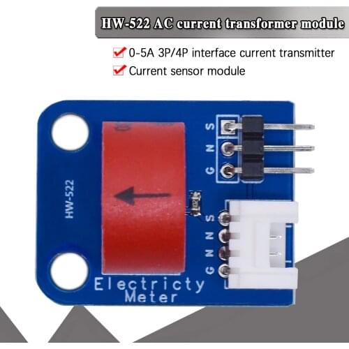 Electricity Meter(Analog) AC Current Sensor Current Transformer 5A for Arduino