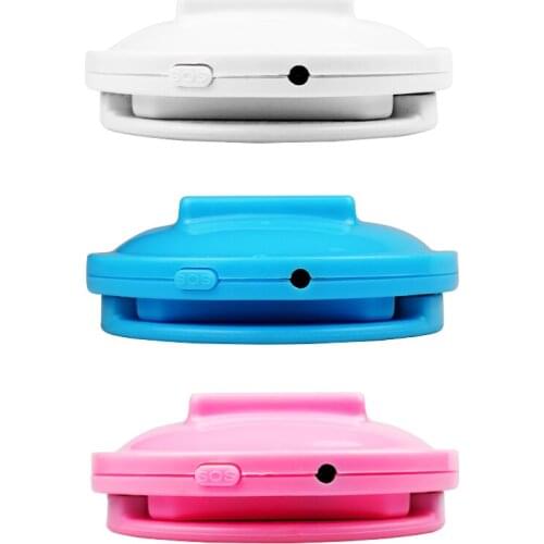 GPS Tracker Cute Pattern ABS EP Material Support Real-Time Locator Protect Family History Recording