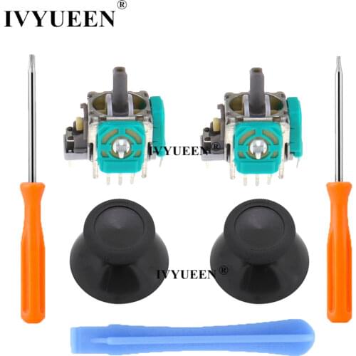 IVYUEEN 2 PCS 3D Analog Joystick Stick Sensor Module Potentiometers & ThumbStick for Microsoft XBox One S X Series Controller