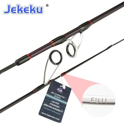 JEKEKU New 1.53m FuJi Spinning Lure Trout Fishing Rod for Pike perch UL Carbon Fishing Pole Casting Fishing Rod 1-7g 2-6lb