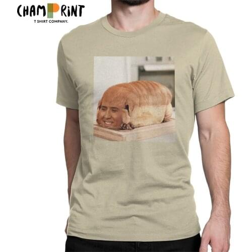 Nicolas Cage Face Meme T Shirt Men Cotton Casual T-Shirts Crewneck Tee Shirt Short Sleeve Clothes New Arrival