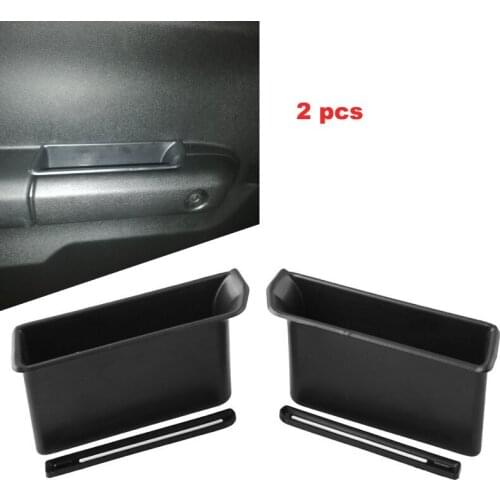 New For Suzuki Jimny 2019 2020 Armrest Container Door Storage Box Handle Pocket 2pcs Environmental protection