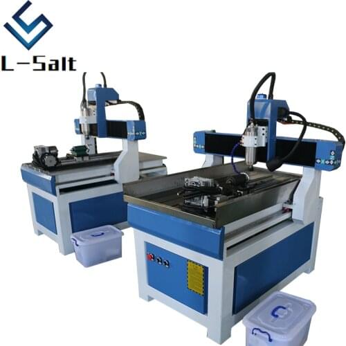 Newly wood carving machine diy parts hobby 3d sculpture smart stone mini 4 axis cnc 6090 router