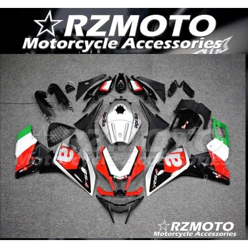 Injection molding New ABS Whole Fairings Kit Fit for Aprilia RS4 50 125 RS125 2012 2013 2014 2015 12 13 14 15 Red silver