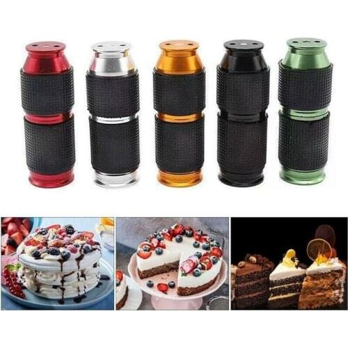 Portable Whipped Cream Cracker Dispenser Mini Rubber Grip Safe Gas Canister Dispenser Whipping Cream Dessert Kitchen Tools