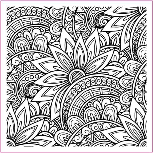 Mandala Flower Transparent Stamp Clear Stamps for DIY Scrapbooking Paper Cards Making Decorative Crafts New 2019 6*8 inch