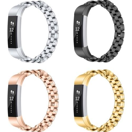 New Arrival 4 Colors Metal Stainless Steel Watch Band Replacement Strap For Fitbit Alta HR /Alta Tracker Bracelet High Quality
