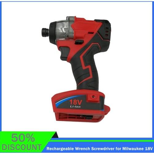 New Trechargeable Brushless Impact Wrench Screwdriver Electric Power Tool Can Use for Milwaukee M18 18V Lithium Battery