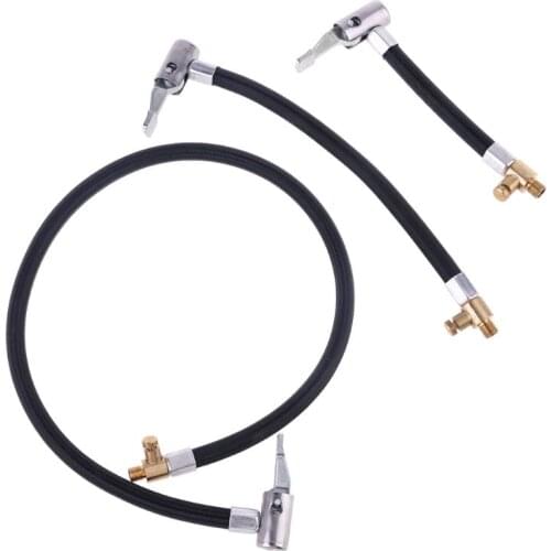 Car Tire Inflator Hose Locking Tube for Standard Fine Thread Air Compressor Pump 23GB