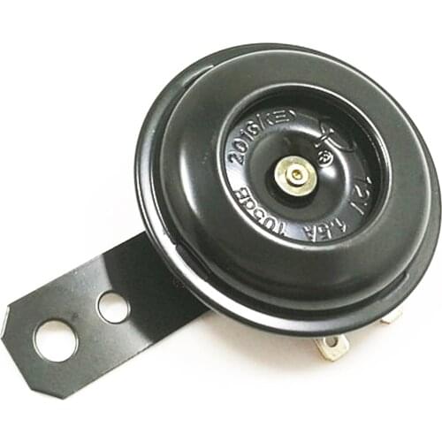 Universal 12v motorcycle horn Waterproof Electric Horn 105db 1.5A Motorcycle Motor Scooter Round Loud Sound speaker
