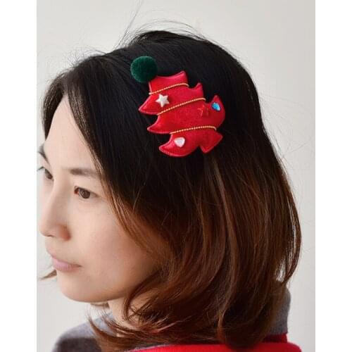 Mori female fan Christmas antler hairpin headdress children adult elk head buckle Christmas decoration gift