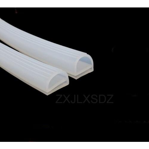 1 Meter High temperature resistant silicone seal E type oven steaming machine rubber seal strip