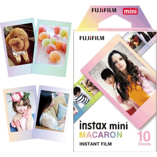 10-30 Sheets Instax Mini Macaron Film For Fujifillm Instant Mini 11, 9, 8, 7s Camera For SP-1/2 Printer, Link