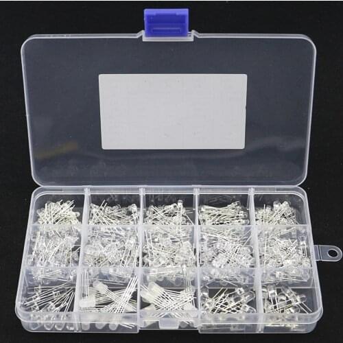 450Pcs/Box Low Light Decay and Low Power UV LED Ultraviolet Light-emitting Diode RGB Light
