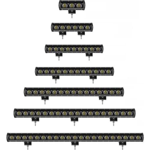 6D Lens Led Light Bar For 4x4 Off road 4WD ATV UAZ Truck Tractors Trailer Motorcycle 12V 24V Driving Work Lights Barra Offroad