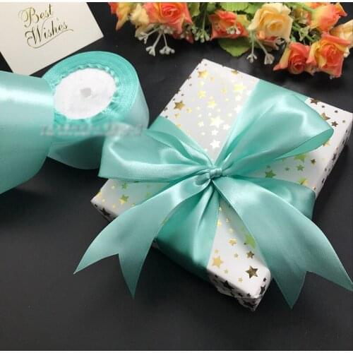 6mm 10mm 12mm 15mm 20mm 25mm 38mm Satin Ribbons Wedding Decoration Valentines Day Christmas Gift Wrapping DIY Crafts Supplies