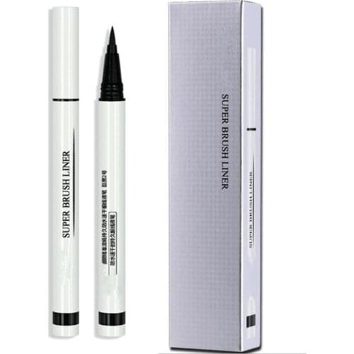 2 Pcs Black Eyeliner Pencil Waterproof Make Up Liquid Makeup Eye Liner Pen Long-lasting Eyeliner Liquid Pen By Free Shipping