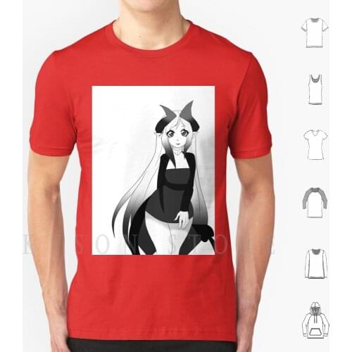Hex Manga Version T Shirt Men Cotton Succubus Manga Tone Cute