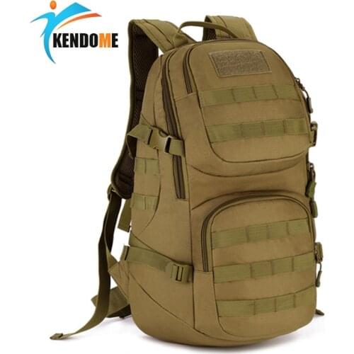 Hot 35L Molle High capacity Waterproof Nylon Tactical Backpack Assault Military Rucksacks Backpack Camping Hunting Sports Bag