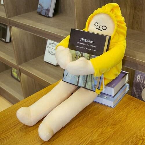 18/36/65cm Hot Sale Plush Toys Banana Man Dolls Yellow/Green Korea Popular Appease Dolls High Quality Birthday Gifts for Kids