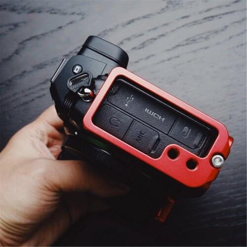 RED Aluminum Quick Release QR L Plate Vertical Bracket For Nikon Z6 Z7 Arca Sunway Benro
