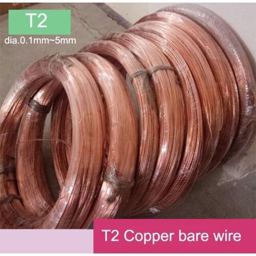 T2 copper bare wire without insulation