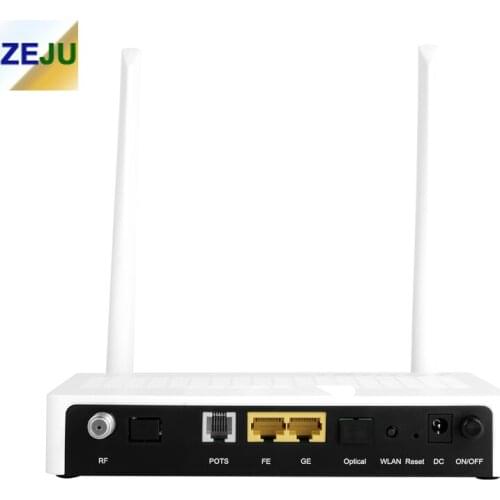 FTTH Modem GPON 1GE 1FE 1POTS CATV WIFI ONU ONT English Version Free Shipping