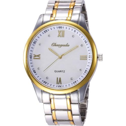 Relogio Femino 2019 New Watches Men Stainless Steel Case Band Watch Quartz Business Wristwatch Montre Femme Zegarek Meski