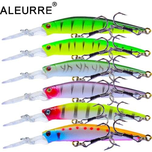 ALEURRE Minnow Fishing Lure 14.5cm 15.5g Crankbait Artificial Hard Bait Fly Fishing Tackle Plastic Fish Wobbler Pesca Japan