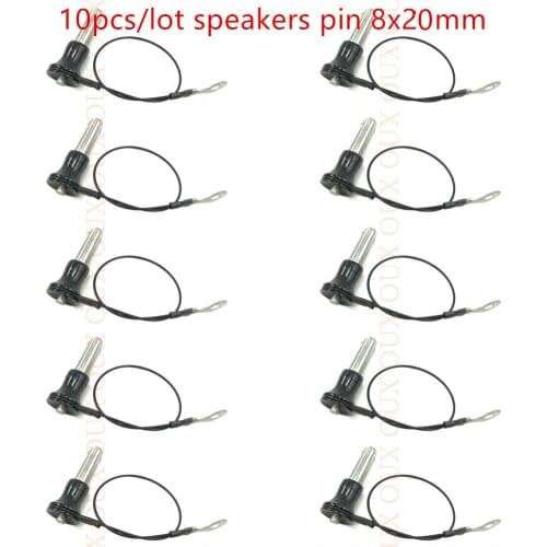 New sealed high quality BWQ 10pcs /lot speakers pin 8x20mm for line array speakers DIY in professional audio and dj speakers