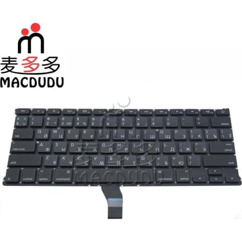 NEW A1369 A1466 RU Russian Keyboard For 13" Macbook Air MC503 MC504 Horizontal Enter 2011 2012 2013 2014 2015