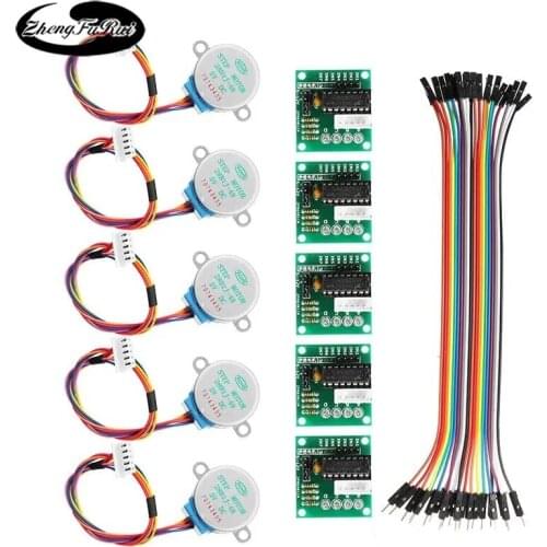 5V stepper motor ULN2003 driver board 5V test module board (with DuPont cable 5 sets)