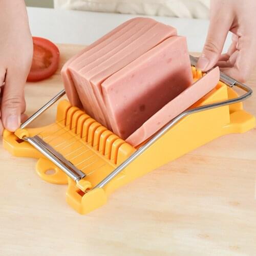 Lunch Meat Slicer 304 Reinforced Stainless Steel Boiled Egg Fruit Soft Cheese
