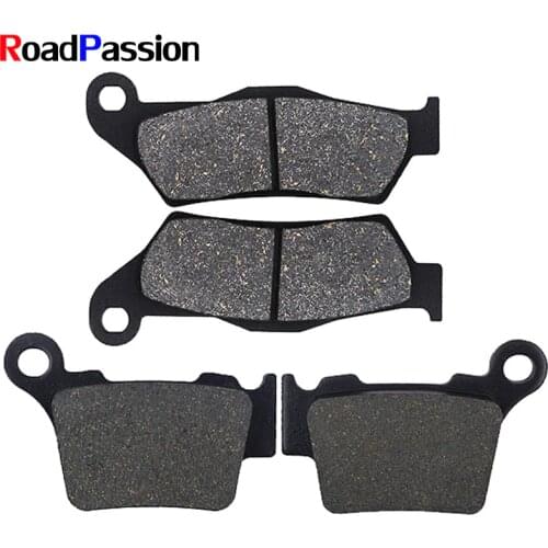 Motorcycle Brake Pads Disks Front Rear For CR125 WR125 TE250 4T TE250 Meo Replica TE250R