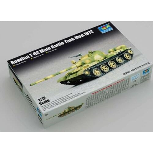 Trumpeter 07147 1/72 Russian T-62 Main Battle Tank Mod.1972 Model Armored Car TH08001-SMT6