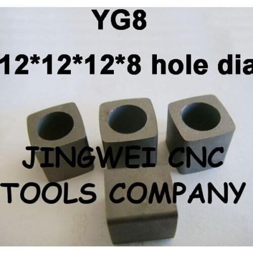 YG8 Carbide Power Feed Contact 12X12X12X8 for Wire Cut EDM Parts