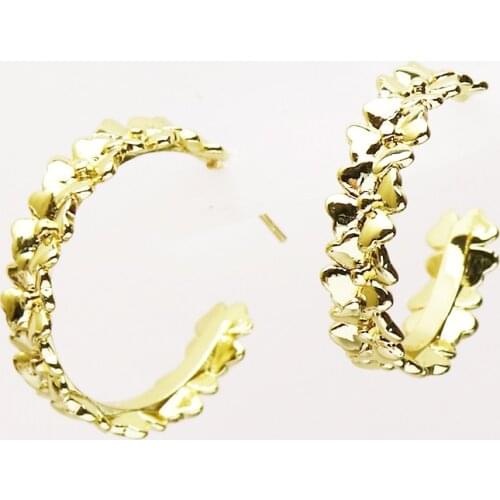 5 Pair Round hoop earrings Circle Hoop earrings women jewelry Stud earrings Hoop earrings Gift for women jewelry 51257