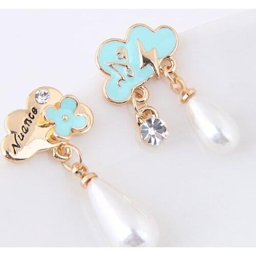 New Hot Fashion waterdrop Lighting Cloud Earrings for Women Girls Gift Fashion Statement Jewelry