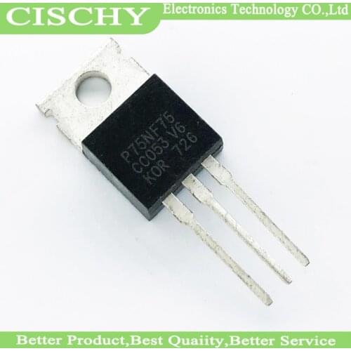 10pcs STP55NF06L STP80NF70 TO220 STP75NF75 STP60NF06 STP16NF06 TO-220