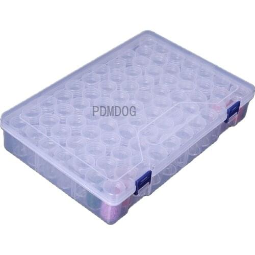 32/76 Bottle Diamond Painting Tools Beads Container Rhinestone Diamond Embroidery Stone Storage Accessory Mosaic Convenience Box