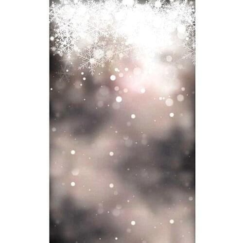 5x7 Christmas Photography Background Newborn White Snow Ice Blue Red Star Backdrop for Xmas Party Family Photo Booth Props