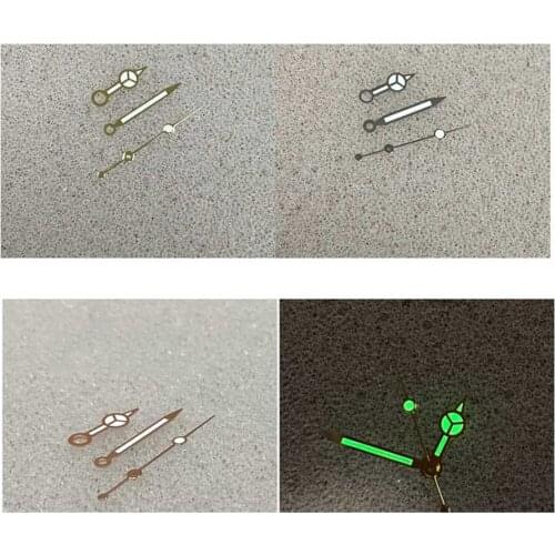Watch accessories watch hands green luminous fit Japan for NH35/NH36 movement