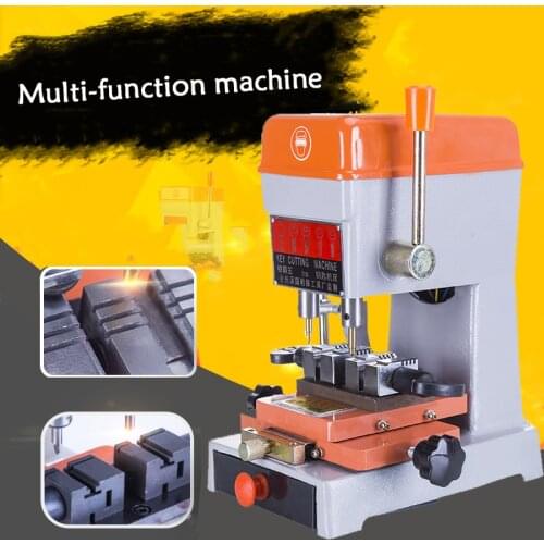 BW-338 Key Cutting/Copy Machine 200W Key Duplicating Machine with Full Set Cutters Locksmith Tools 220V/110V