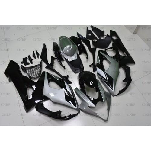 GSX-R1000 2005 - 2006 K5 Fairing Kits GSX R 1000 2006 Abs Fairing GSXR 1000 2005 Black Silver Full Body Kits