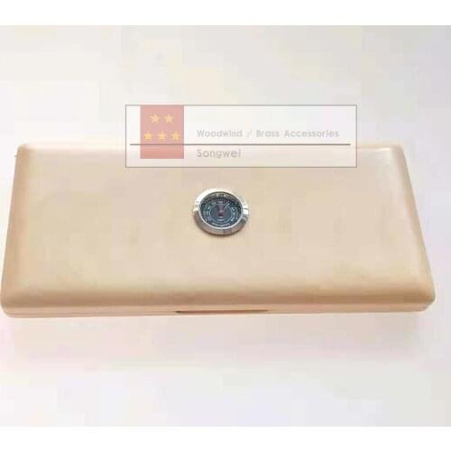 Maple Wooden Oboe Reed Case 20PCS With Hygroneter Reeds Hold