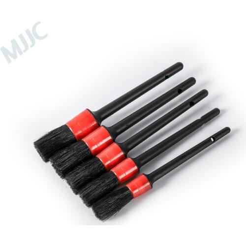 MJJC 5pcs Black Pencil Detailing Brush Kit